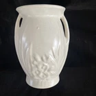 MCCOY POTTERY 8" WHITE VASE