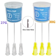 Dental Endo Irrigation Needle Tip 30GA/27GA End-Closed Side Hole Syringes NEW