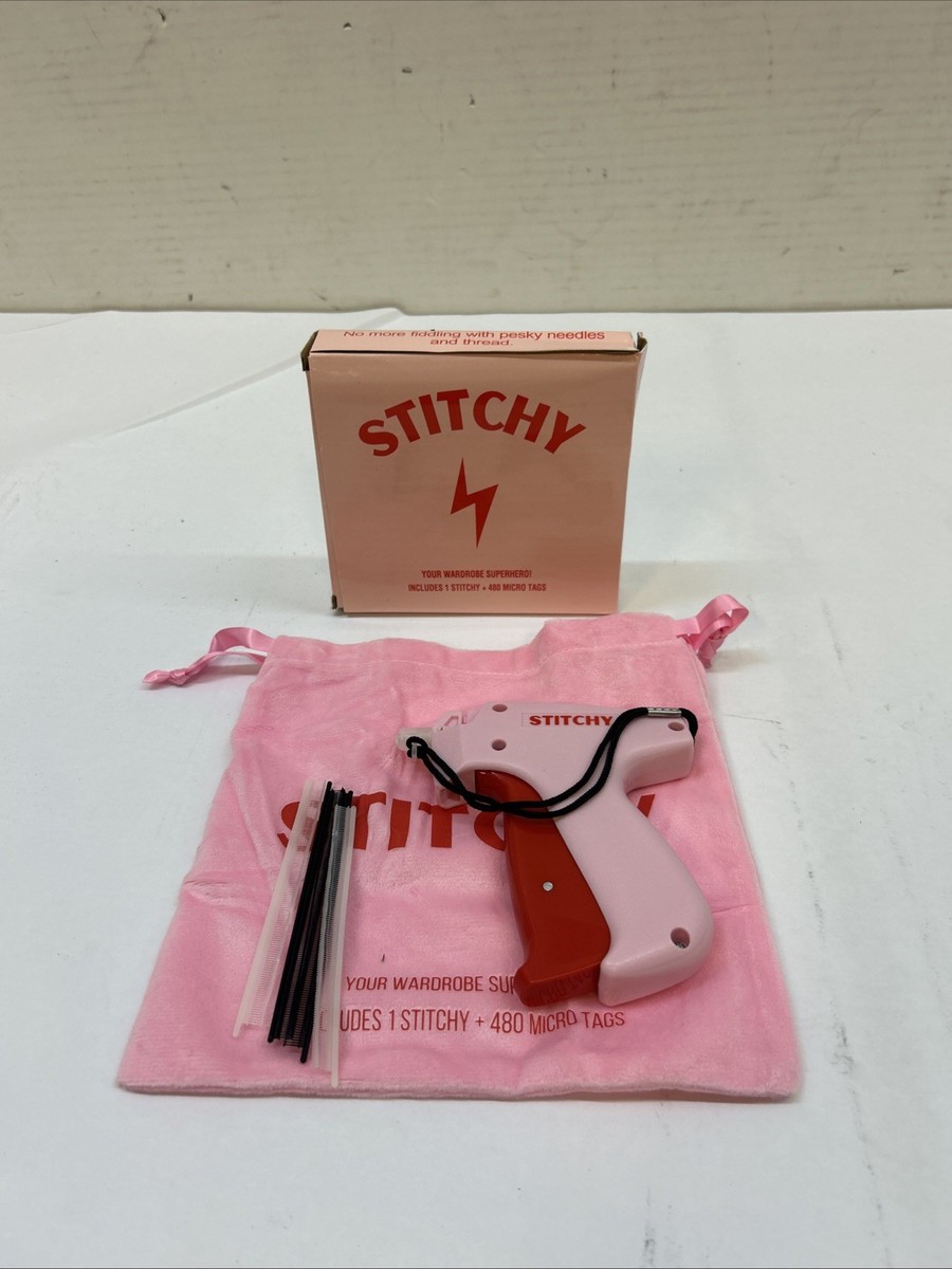 Pistola Riparatrice Per Vestiti Stitchy - Cuce Senza Macchina Con Aghi Micro, Perfetta Per Strappi E Bottoni - Foto 5
