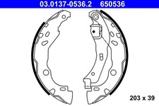 ATE Bremsbackensatz 03.0137-0536.2 für NISSAN NOTE E12 MICRA 4 K13K K13KK DIG