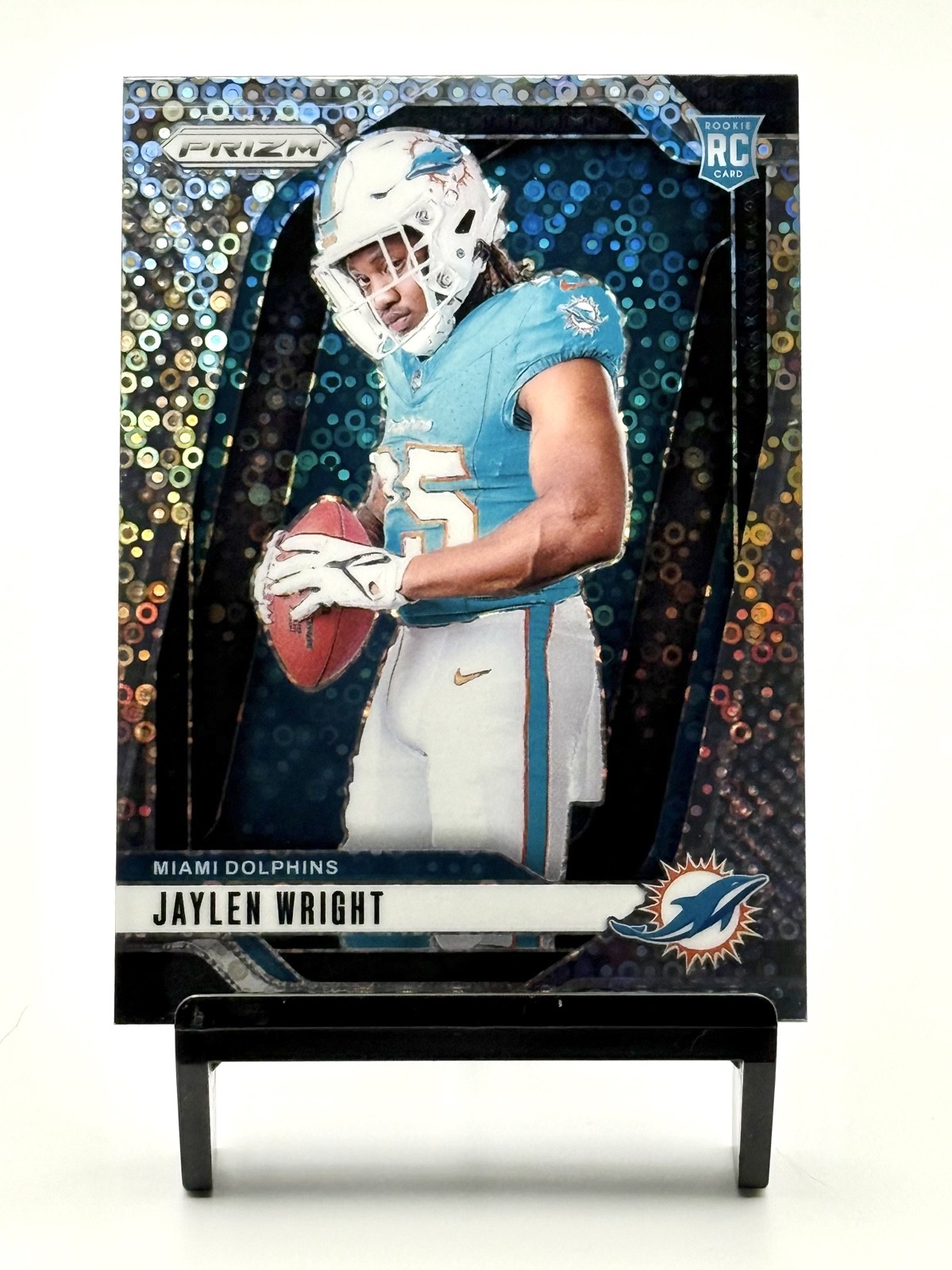 2024 Panini Prizm - Rookie Variations Jaylen Wright #18 No Huddle Prizm (RC)