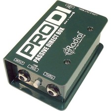 Radial Engineering ProDI - Single Channel Passive Direct Box NEW 2-DAY DELIVERY 