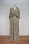 M&S Autograph Paisley  Kaftan Silk Dress Khaki UK 14 BNWT