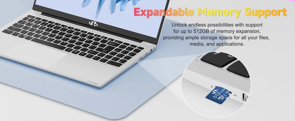 15.6-FHD-Student-Laptop Computer, 16/32GB RAM 512GB/1TB SSD AMD Ryzen 5 Win11 - Image 4 of 4