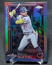 Byron Buxton All-Star Game 2025 Topps Chrome Update Series Card #ASGC-26 Twins