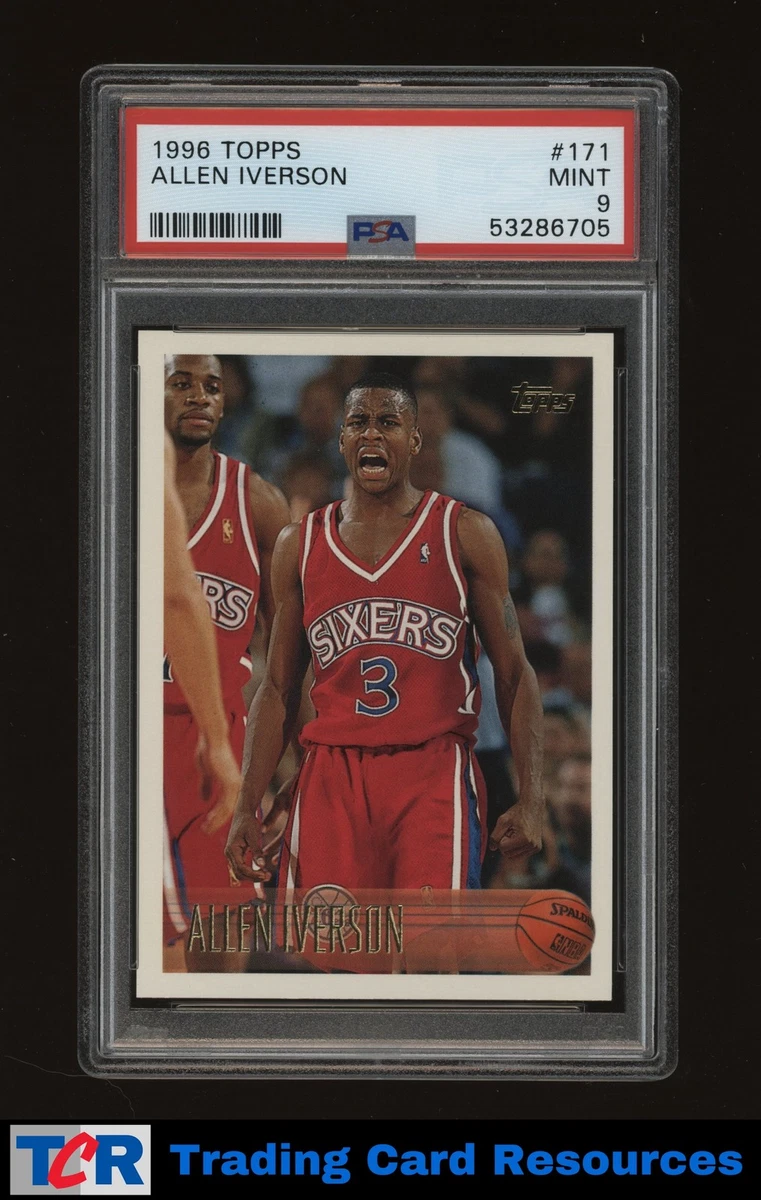 1996-97 Topps - Allen Iverson #171 for sale | eBay