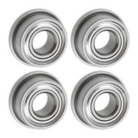 F684ZZ Geflanscht Kugel Lager 4X9X4Mm Chrom Stahl Flansch Lager 4StüCk