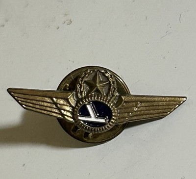 Vintage Eastern Air Lines Senior Captain's pilot wings pin.