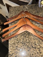 6 Wooden Hangers