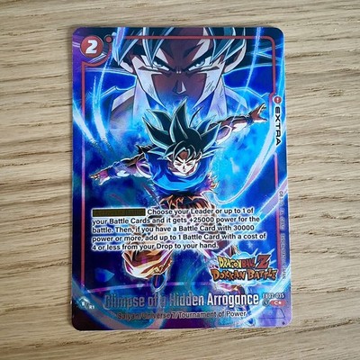 Dragon Ball Glimpse of a Hidden Arrogance FB02-035 Neu Abenteuer Dokkan Battle