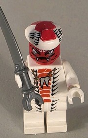 Snappa 9442 9564 LEGO Ninjago Rise of the Snakes Minifigure With Weapon