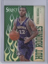 2012 Select Hot Rookies Industry Summit Green Prizm 12/15 Kendall Marshall 0c3