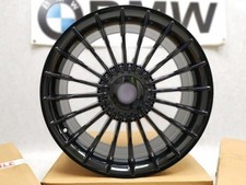 20" STAGGERED B7 ALPINA STYLE BLACK WHEELS RIMS FITS BMW E63 6 SERIES 645CI 650I