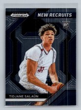 2024 Panini Prizm Draft Picks #7 Tidjane Salaun New Recruits