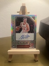 Panini Donruss Optic Garrison Mathews Holo Prizm Auto SS-GMT Atlanta Hawks