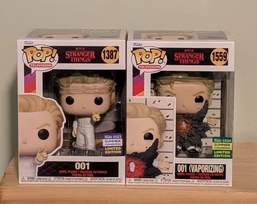 Funko Pop Stranger Things 001 Henry  2022 and 2024 Convention Exclusive Lot