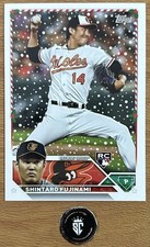 Shintaro Fujinami 2023 Topps Holiday Base Set Rookie #H41 Baltimore Orioles