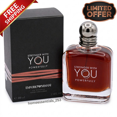 Stronger With You Powerfully Edp 3.3oz/100ml by Еmporio Armani, Sealed