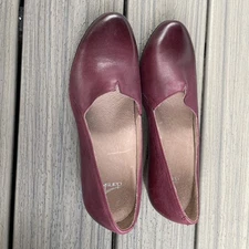 Dansko Womens Liliana Leather Wedge Slip On Shoes Womens Size Eur 40