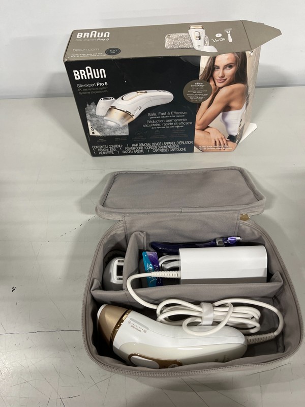 Braun Silk-Expert Pro 5 PL5137 IPL Permanent Hair Removal System-NEW