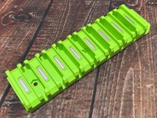 Matco Tools - Magnetic Screwdriver Holder - 8 Slots - Green - Msh8g