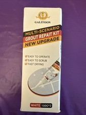 Galitoon Tile Grout Repair Kit, 2 Pack Filler, Fast Drying White FREE SHIPPING