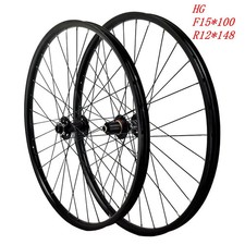 Set ruote 26/27.5/29er mountain bike clincher sei fori mozzo freno a disco HG/XD/MS 