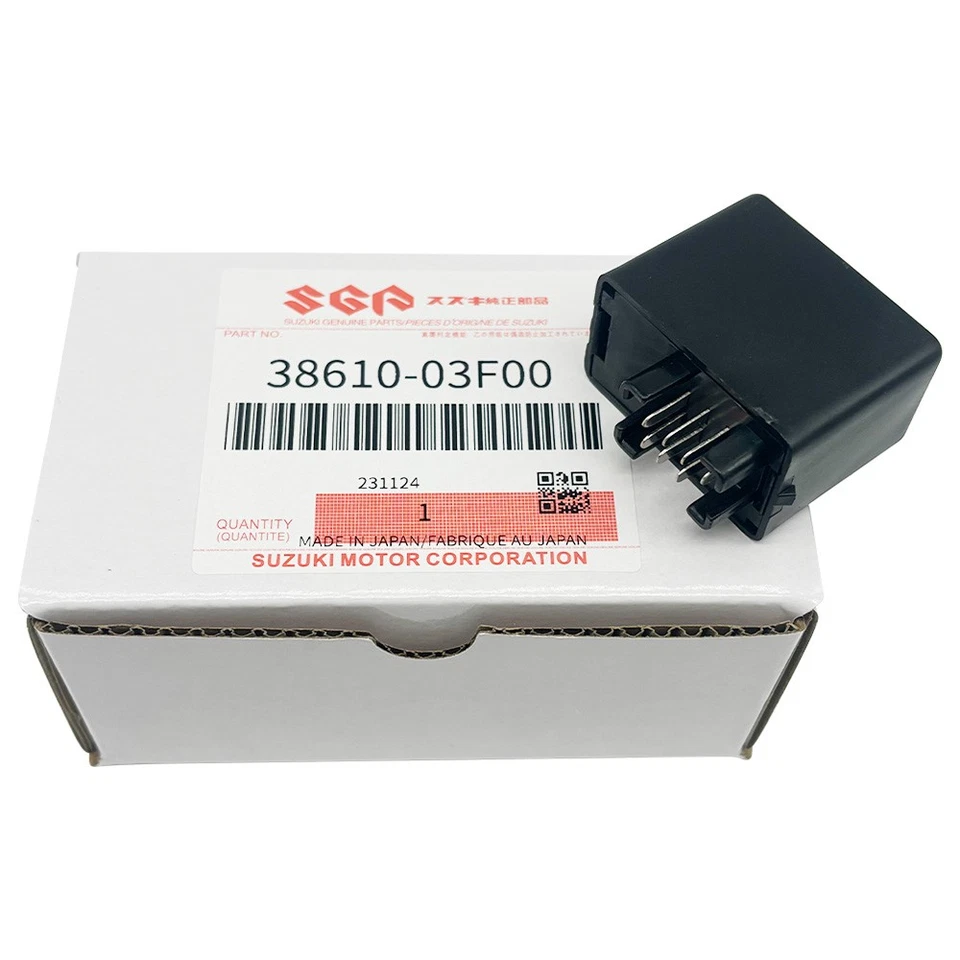 Suzuki OEM Genuine Relay Assy, Turnsignal Lamp - 38610-03F01 SUZ1YEZ-X001-Y001 Foto 3 de 4