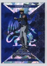 2025 Panini Crusade Crusade Blue Cracked Ice Cooper Pratt #20 1ol2