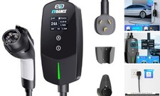 Level 2 EV Charger 24Amp 240V - NEMA NEMA 10-30 Plug For J1772 Non-Tesla Evs 