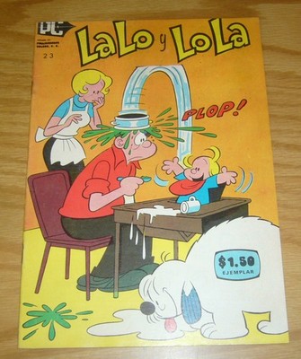 Lalo y Lola #23 FN; Publicaciones Colmex | w/Bag+Board