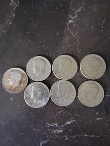 7 half dollars 