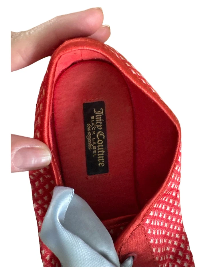 Juicy Couture Pantoufles Femme Rouge Casual Confort (EU 38) - Photo 2/4