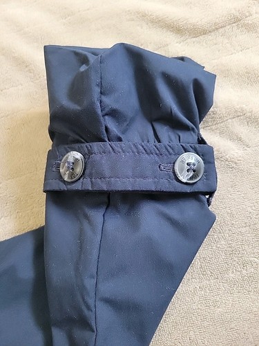 Tommy Hilfiger Kinder Navy Trenchcoat - Zweireiher, Gürtel - Gr. M (8-10) - Bild 8 von 17