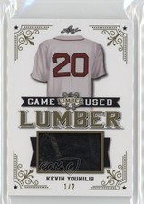 2021 Leaf Lumber Game Used Lumber Gold 1/2 Kevin Youkilis #GUL-57 e6p