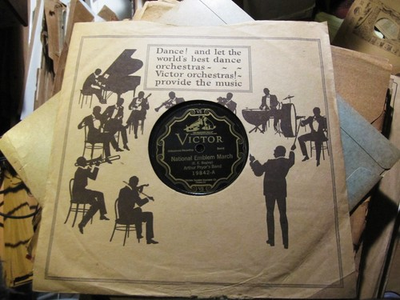 #ad CREDENZA Rec 1925 NATIONAL EMBLEM MARCH Lights Out ARTHUR PRYOR#x27;S Band VIC19842 $16.99