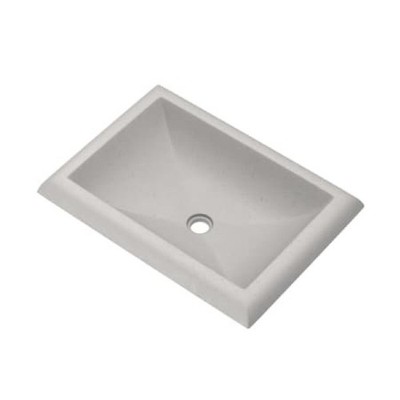 New Native Trails NSL2216-A NativeStone 21-1-2 Rectangular Concrete Drop In Bath