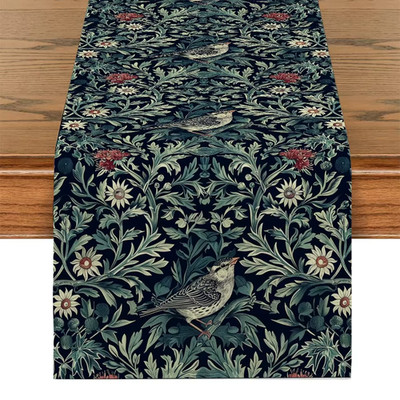 William Morris Stil Song Thrush Design Tischläufer