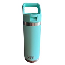 New!YETI Rambler 18-oz. Water Bottle with Straw Cap