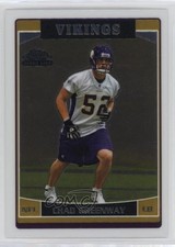 2006 Topps Chrome Chad Greenway #232 0l1
