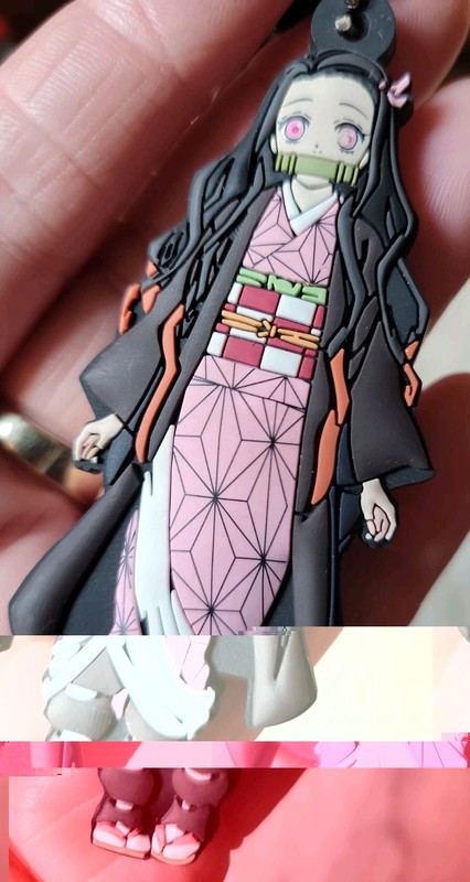 Monogram Demon Slayer Nezuko Kamado Anime Cartoon Keychain 