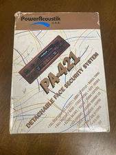 NEW Vintage Power Acoustik Detachable Face Security Radio PA-421
