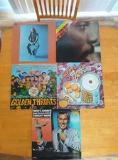 Comedy Records, Lot of 5. Carson, Carlin, Gregory, National Lampoon,