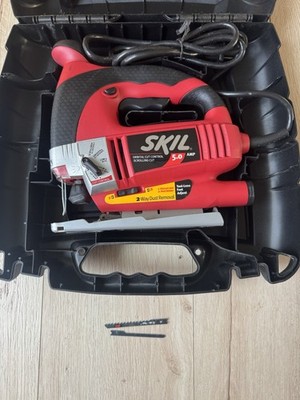Skil Saw Model 4580 Orbital Jig Saw With Carrying Case Electric Variable Speed
