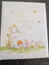 Vintage Baby Book ALL ABOUT ME C.R. Gibson Illustrated by Stina Nagel Memory 80s