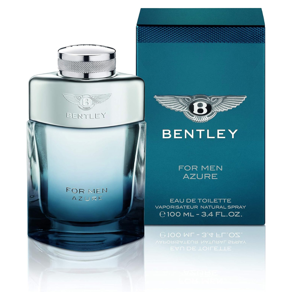 Bentley For Men Azure 100ml Eau de Toilette Aftershave Spray Fragrance For Men - Image 10