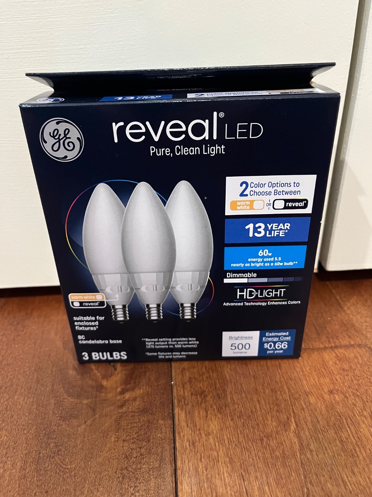 Candelabra Base Frosted Clean Choose The Light 3-pack