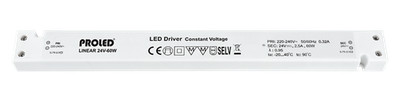 24V 100 Watt Netzteil IP67 Linear flat