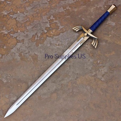 Deluxe Zelda Master Sword And Scabbard 1070 High Carbon Steel Blade