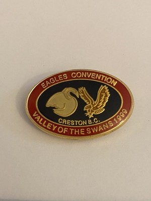 Eagles Convention Valley Of The Swans 1999 Creston BC Lapel Pin P42
